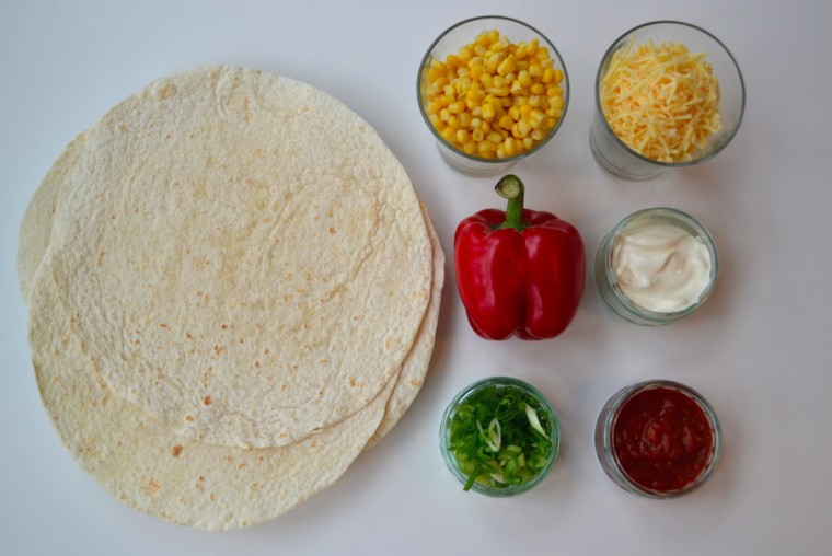 Quesedilla ingredienten