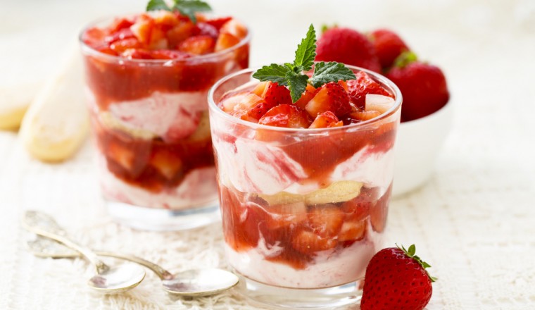 aardbeien tiramisu