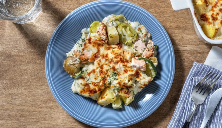 recept ovenschotel zalm