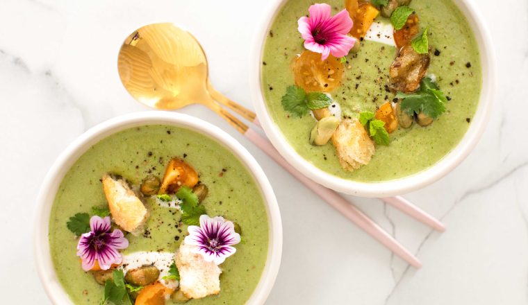 Recept: Zomerse avocado gazpacho