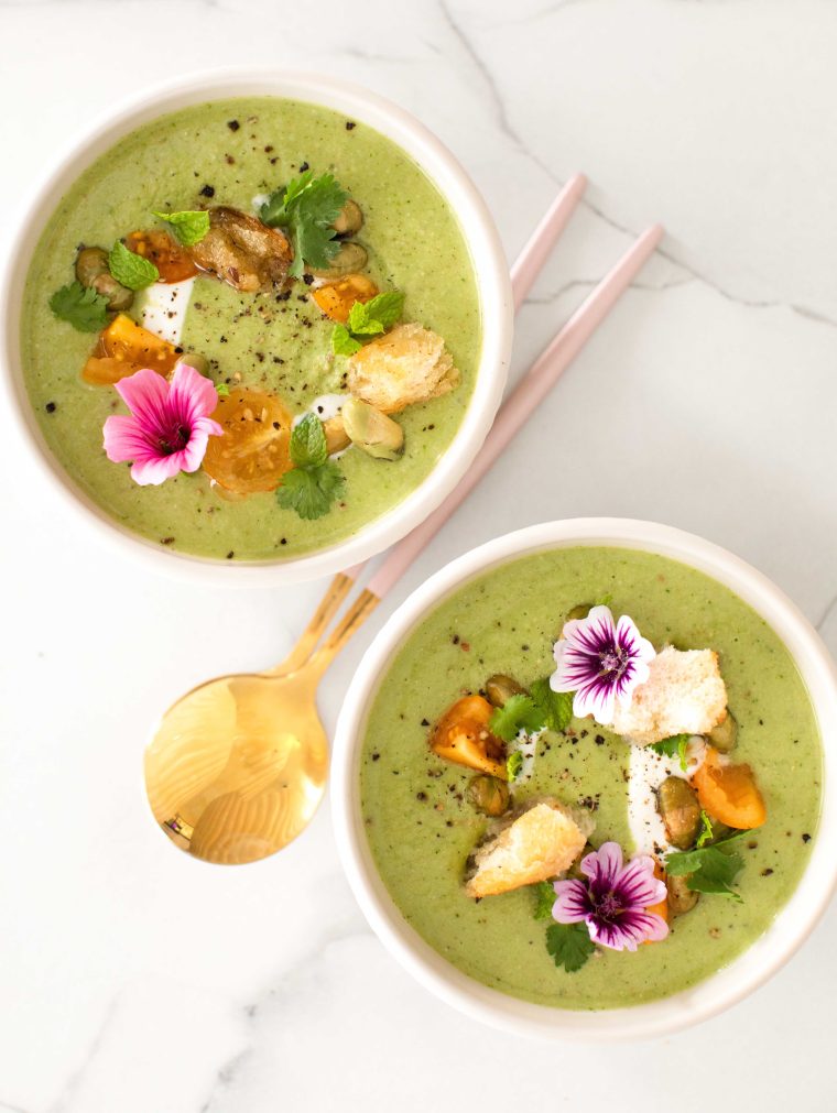Recept: Zomerse avocado gazpacho 