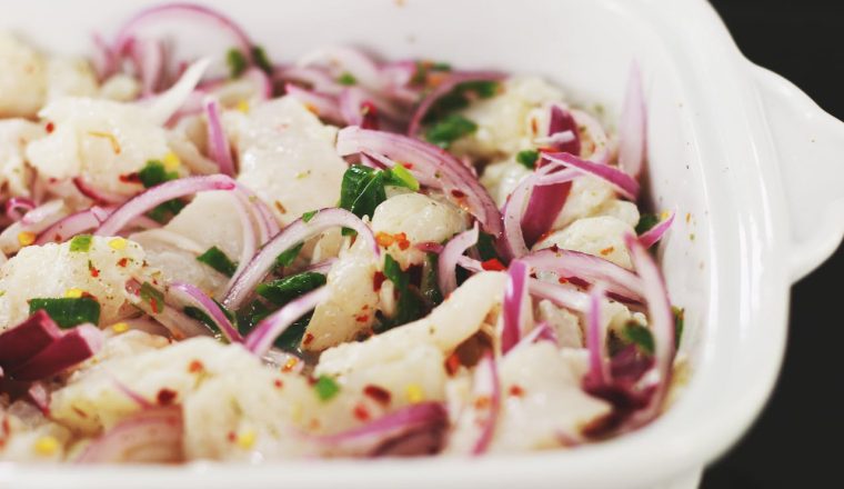 Ceviche van zeebaars