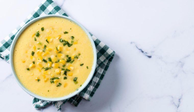 Herfst Recept: Romige maïssoep