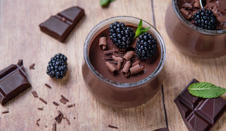 Recept: Gezonde pure chocolade mousse