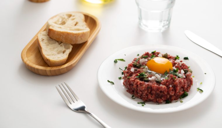 Restaurantwaardige steak tartaar